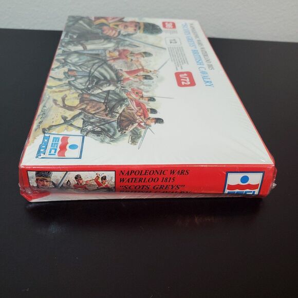 Esci Ertl 1/72 "Scots Greys" British Cavalry Waterloo 1815 Napoleonic Wars #217 - Picture 9 of 9